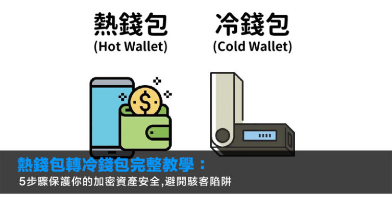 熱錢包轉冷錢包完整教學：5步驟保護你的加密資產安全,避開駭客陷阱 熱錢包轉冷錢包,加密貨幣安全,冷錢包教學,如何保護加密資產