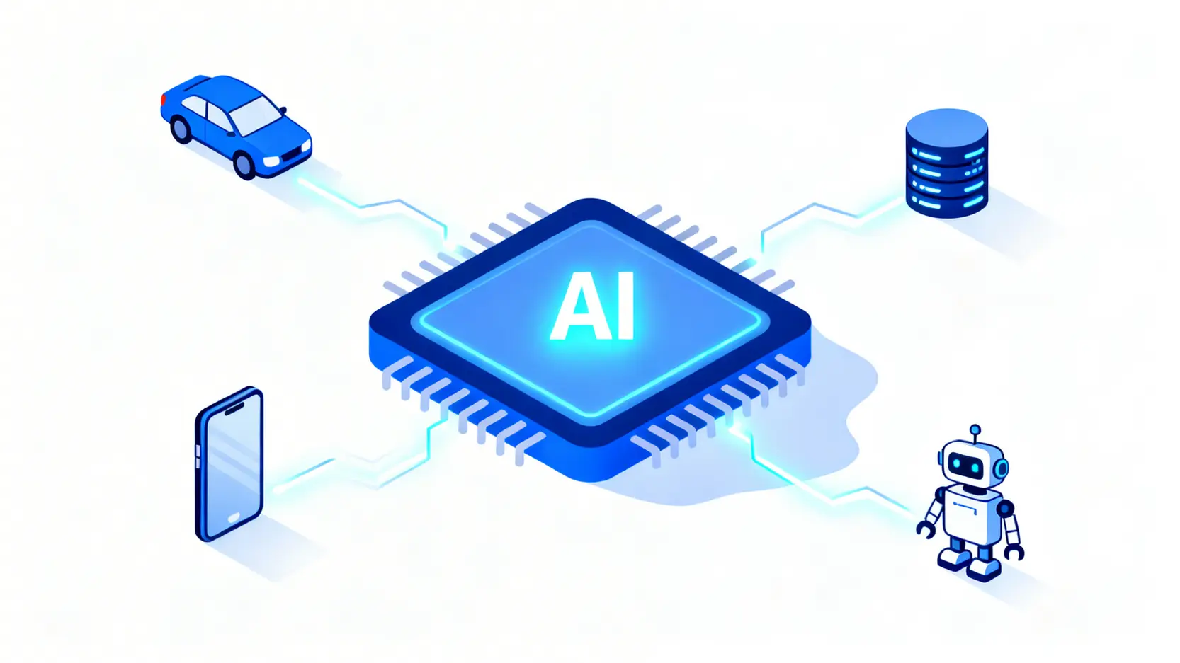 【2026台股投資攻略】香港人買台股一篇搞懂:從財經趨勢分析到開戶教學 2 台灣財經趨勢,台灣股市投資教學,香港人買台股方法 一張概念圖,展示台灣作為全球AI半導體供應鏈核心,為全球各行業提供關鍵晶片。