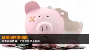 破產程序流程圖:2026香港申請費用、文件及時間全攻略